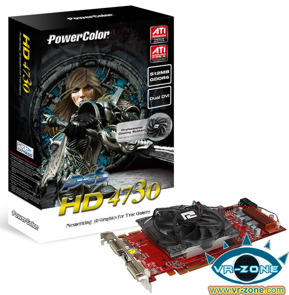 Immagine pubblicata in relazione al seguente contenuto: Prima foto della video card Radeon HD 4730 di PowerColor | Nome immagine: news10472_1.jpg