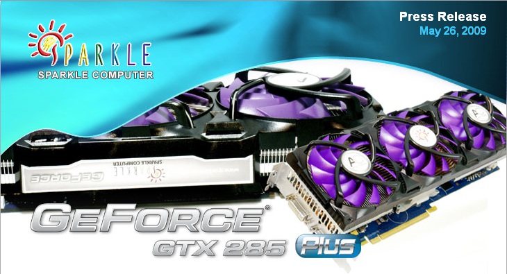Immagine pubblicata in relazione al seguente contenuto: SPARKLE lancia la GeForce GTX 285 Plus overclocked by factory | Nome immagine: news10520_1.jpg