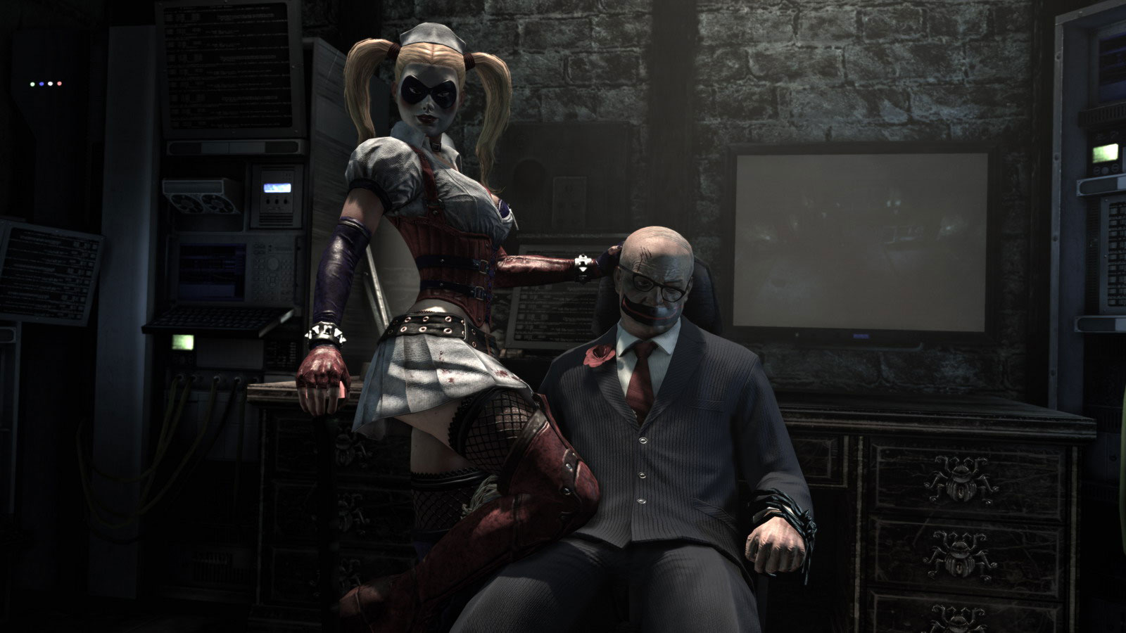 Immagine pubblicata in relazione al seguente contenuto: Nuovi screenshot del game Batman: Arkham Asylum da Eidos | Nome immagine: news10604_5.jpg