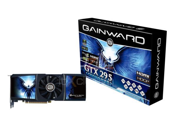 Immagine pubblicata in relazione al seguente contenuto: Foto della card GeForce GTX 295 1792MB single-PCB di Gainward | Nome immagine: news10838_1.jpg