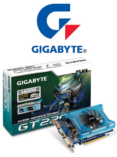 Immagine pubblicata in relazione al seguente contenuto: Gigabyte, in arrivo la card GeForce GT 220 OC con gpu a 40nm | Nome immagine: news11516_1.jpg