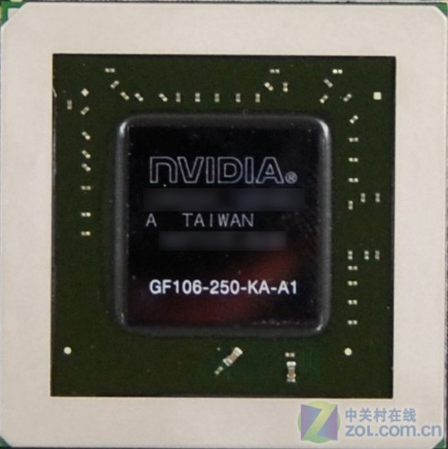 Immagine pubblicata in relazione al seguente contenuto: Verso la GeForce GTS 450: foto del die della gpu NVIDIA GF106 | Nome immagine: news13631_2.jpg