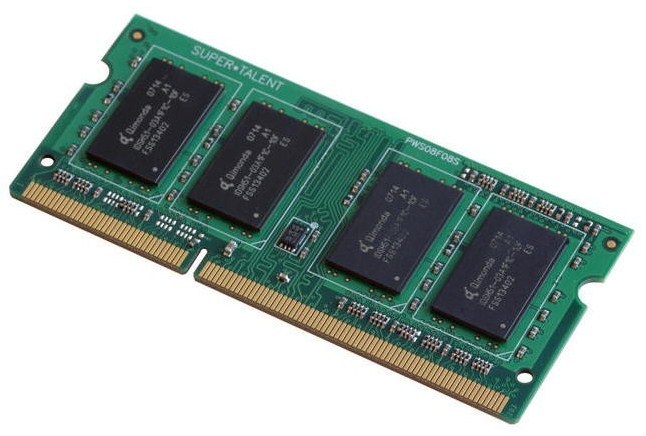 Immagine pubblicata in relazione al seguente contenuto: Super Talent annuncia RAM DDR3 SO-DIMM da 4GB @ 1600MHz | Nome immagine: news13955_1.jpg