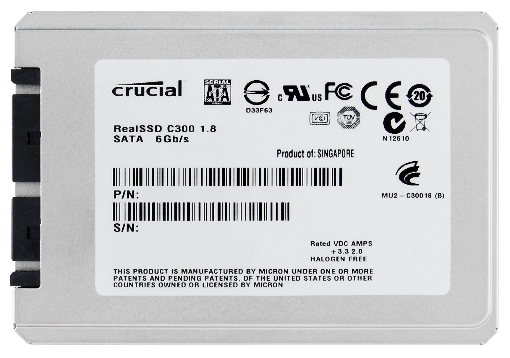 Media asset in full size related to 3dfxzone.it news item entitled as follows: Lexar Media lancia gli SSD Crucial RealSSD C300 da 1.8-inch | Image Name: news13976_1.jpg