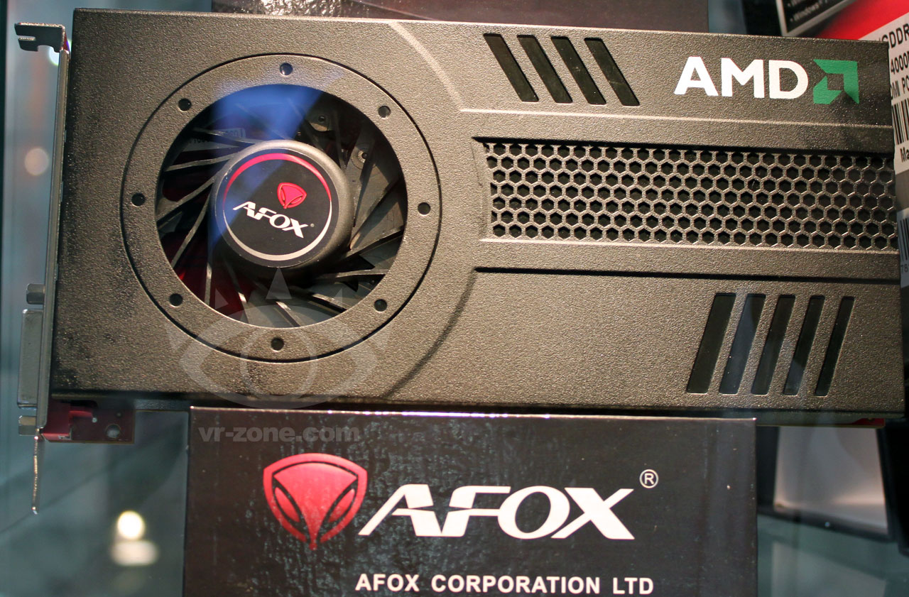 Media asset in full size related to 3dfxzone.it news item entitled as follows: AFOX mostra la prima video card Radeon HD 7850 single-slot | Image Name: news16785_1.jpg