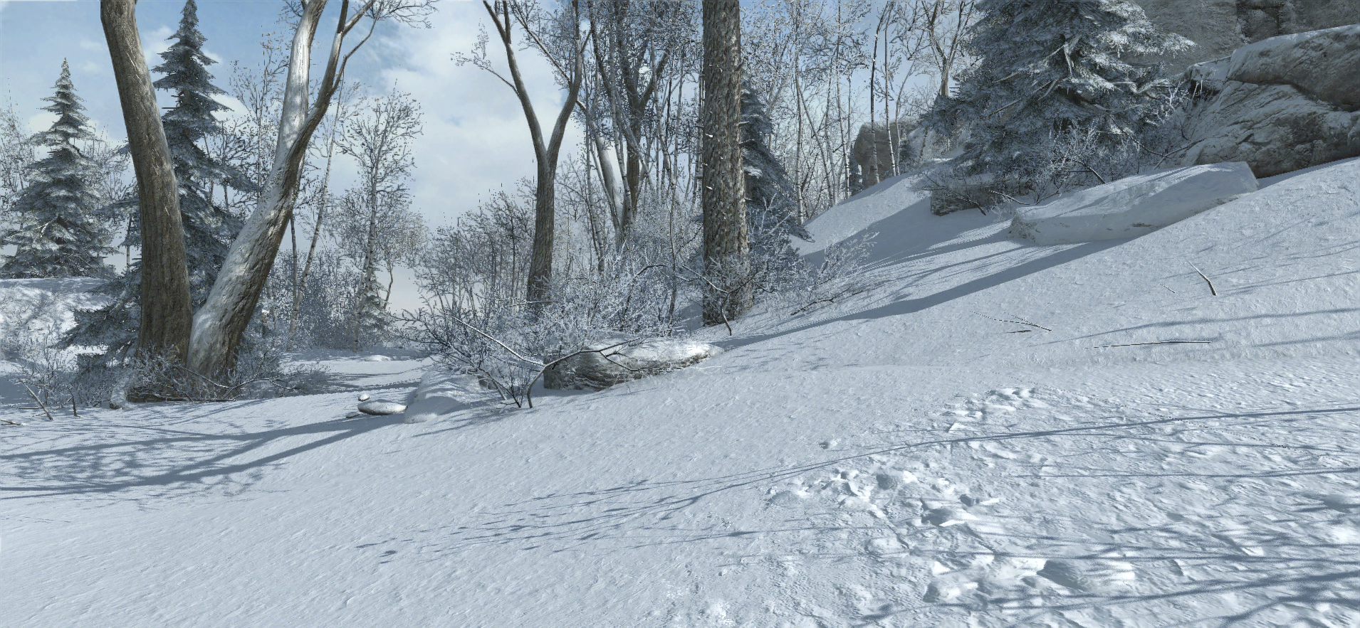 Immagine pubblicata in relazione al seguente contenuto: Assassin's Creed III Screenshots: Connor corre nei boschi innevati | Nome immagine: news17020_2.jpg