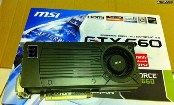 Immagine pubblicata in relazione al seguente contenuto: On line una foto che mostrerebbe la GeForce GTX 660 di MSI | Nome immagine: news17328_1.jpg