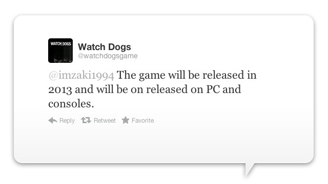 Media asset in full size related to 3dfxzone.it news item entitled as follows: Il game Watch Dogs di Ubisoft pronto nel 2013 per PC e console? | Image Name: news17419_1.jpg