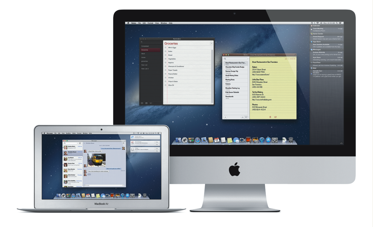 Immagine pubblicata in relazione al seguente contenuto: Apple: OS X Mountain Lion disponibile a luglio sul Mac App Store | Nome immagine: news17428_1.png