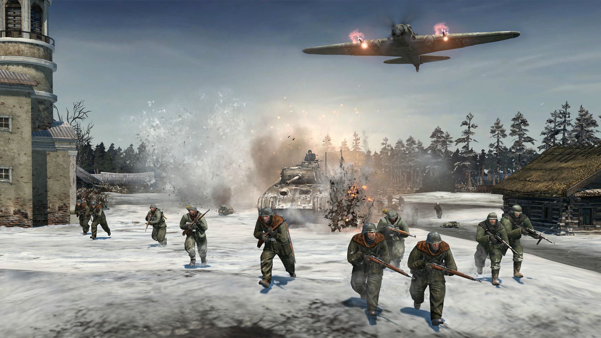 Media asset in full size related to 3dfxzone.it news item entitled as follows: THQ mostra nuovi screenshot del game RTS Company of Heroes 2 | Image Name: news17865_Company-of-heroes-2-screenshot_4.jpg