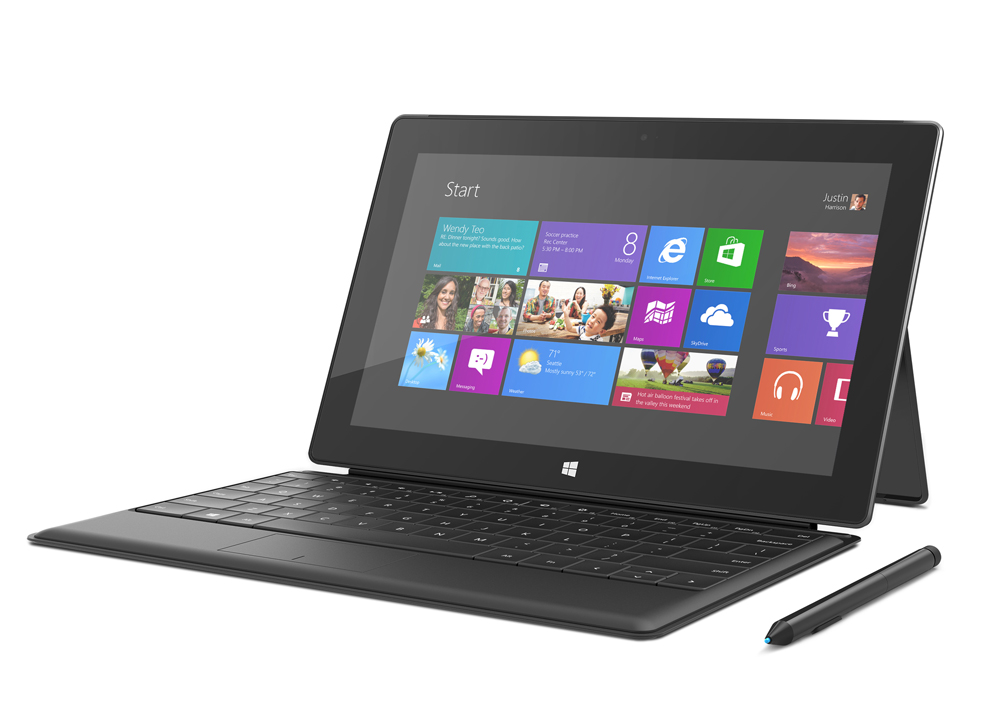 Immagine pubblicata in relazione al seguente contenuto: Microsoft amplia la linea Surface con il tablet Surface Windows 8 Pro | Nome immagine: news18793_Microsoft-Surface-Windows-8-Pro_1.jpg