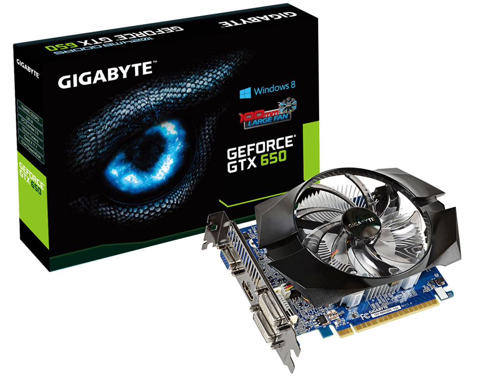 Immagine pubblicata in relazione al seguente contenuto: Gigabyte realizza due GeForce GTX 650 con ventola da 100mm | Nome immagine: news18940_Gigabyte-GeForce-GTX-650_1.jpg
