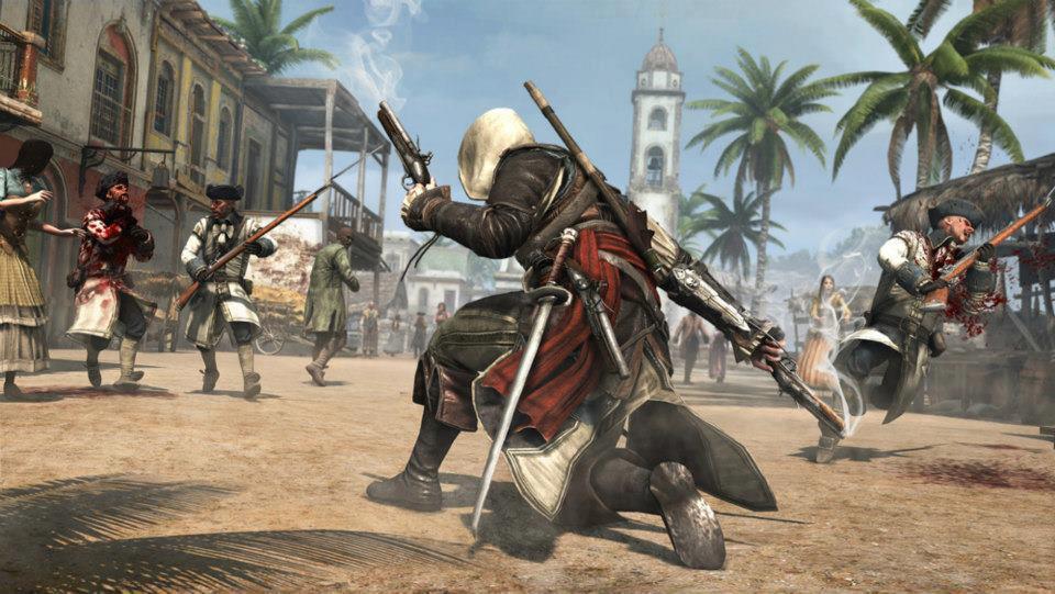 Immagine pubblicata in relazione al seguente contenuto: Primo trailer e screenshot del game Assassin's Creed IV: Black Flag | Nome immagine: news19061_Assassin-s-Creed-IV-Black-Flag-Screenshot_1.jpg