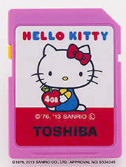 Media asset in full size related to 3dfxzone.it news item entitled as follows: Toshiba lancia memory card e drive USB dedicati a HELLO KITTY | Image Name: news19068_Toshiba-HELLO_KITTY_1.jpg