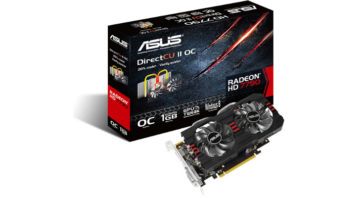 Immagine pubblicata in relazione al seguente contenuto: Fotogallery delle card Radeon HD 7790 dei partner AIB di AMD | Nome immagine: news19203_AMD-Radeon-HD-7790-ASUS_1.jpg