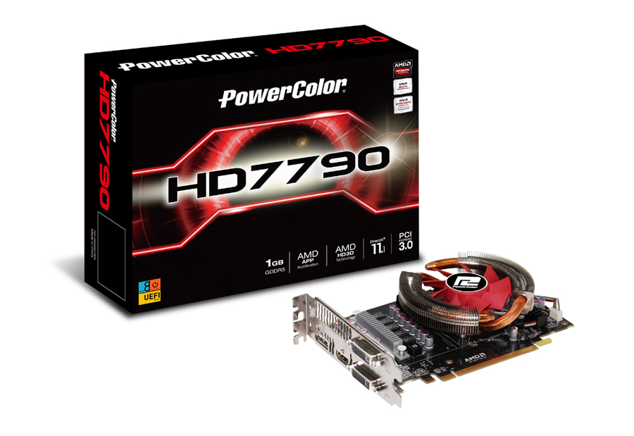 Immagine pubblicata in relazione al seguente contenuto: Fotogallery delle card Radeon HD 7790 dei partner AIB di AMD | Nome immagine: news19203_AMD-Radeon-HD-7790-powercolor_1.jpg