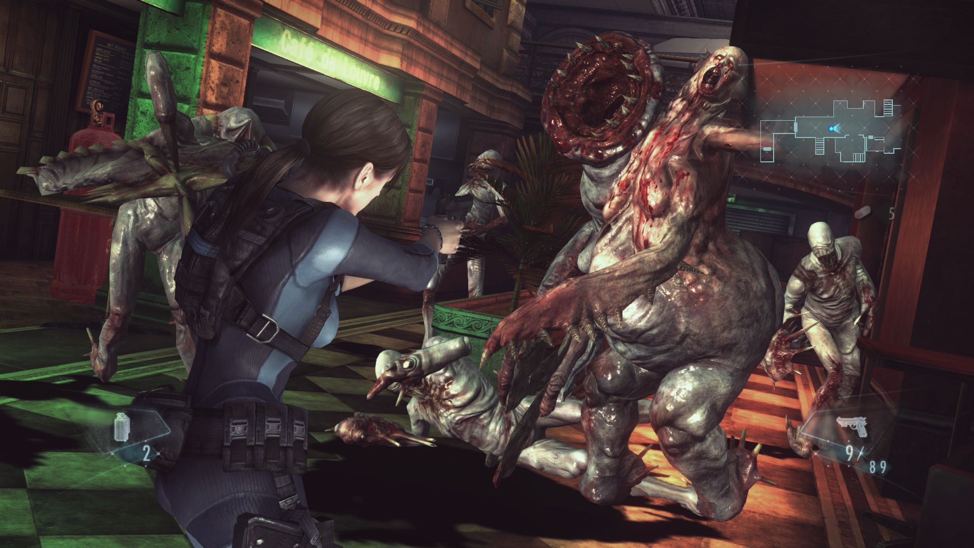 Media asset in full size related to 3dfxzone.it news item entitled as follows: Requisiti di sistema e screenshot di Resident Evil: Revelations | Image Name: news19283_Resident-Evil-Revelations-PC-screenshot_2.jpg