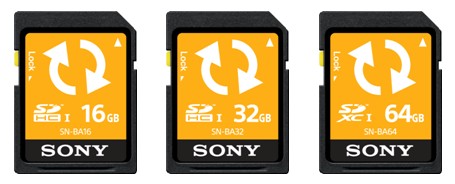 Immagine pubblicata in relazione al seguente contenuto: Sony propone tre memory card SDHC per il backup automatico | Nome immagine: news19870_Sony-Backup-SD_1.jpg