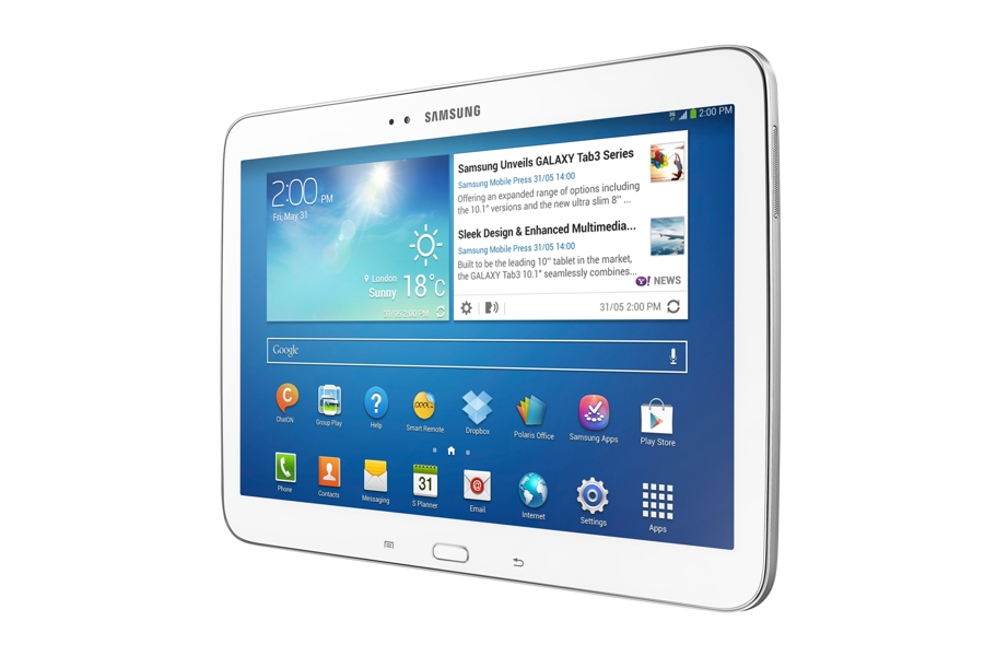 Immagine pubblicata in relazione al seguente contenuto: Una stima sull'andamento del mercato dei tablet nel Q2 del 2014 | Nome immagine: news21125_Samsung-Tab-3_1.jpg