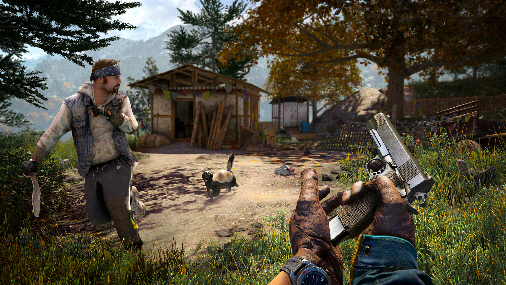 Immagine pubblicata in relazione al seguente contenuto: Gameplay trailer e screenshot del first-person shooter Far Cry 4 | Nome immagine: news21308_Far-Cry-4-screenshot_2.jpg