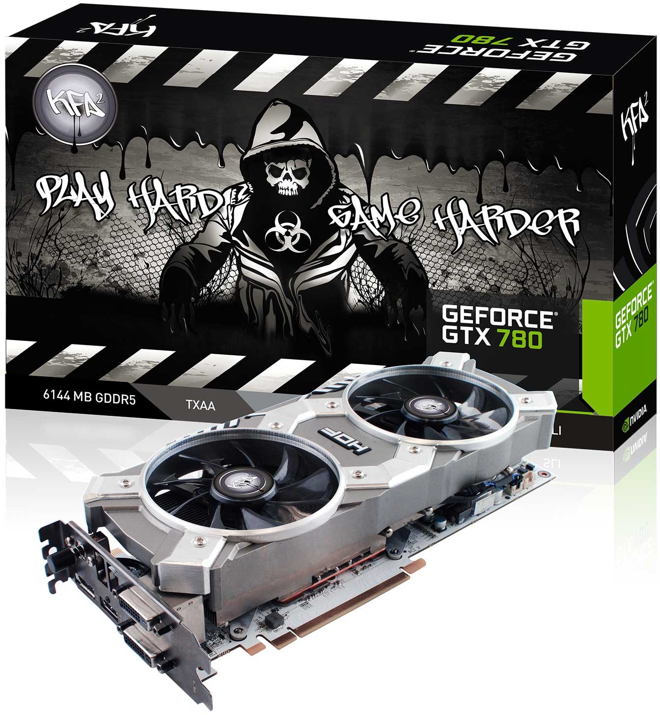 Immagine pubblicata in relazione al seguente contenuto: KFA2 lancia la card non reference GeForce GTX 780 HOF OC+ 6GB | Nome immagine: news21341_KFA2-GeForce-GTX-780-HOF-OC-plus-6GB_3.jpg