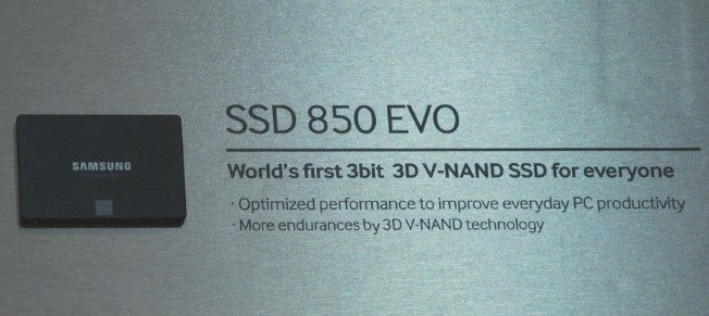 Media asset in full size related to 3dfxzone.it news item entitled as follows: Dettagli sugli SSD Samsung 850 EVO che usano chip di 3D V-NAND | Image Name: news21948_Samsung-850-EVO-SSD_1.jpg