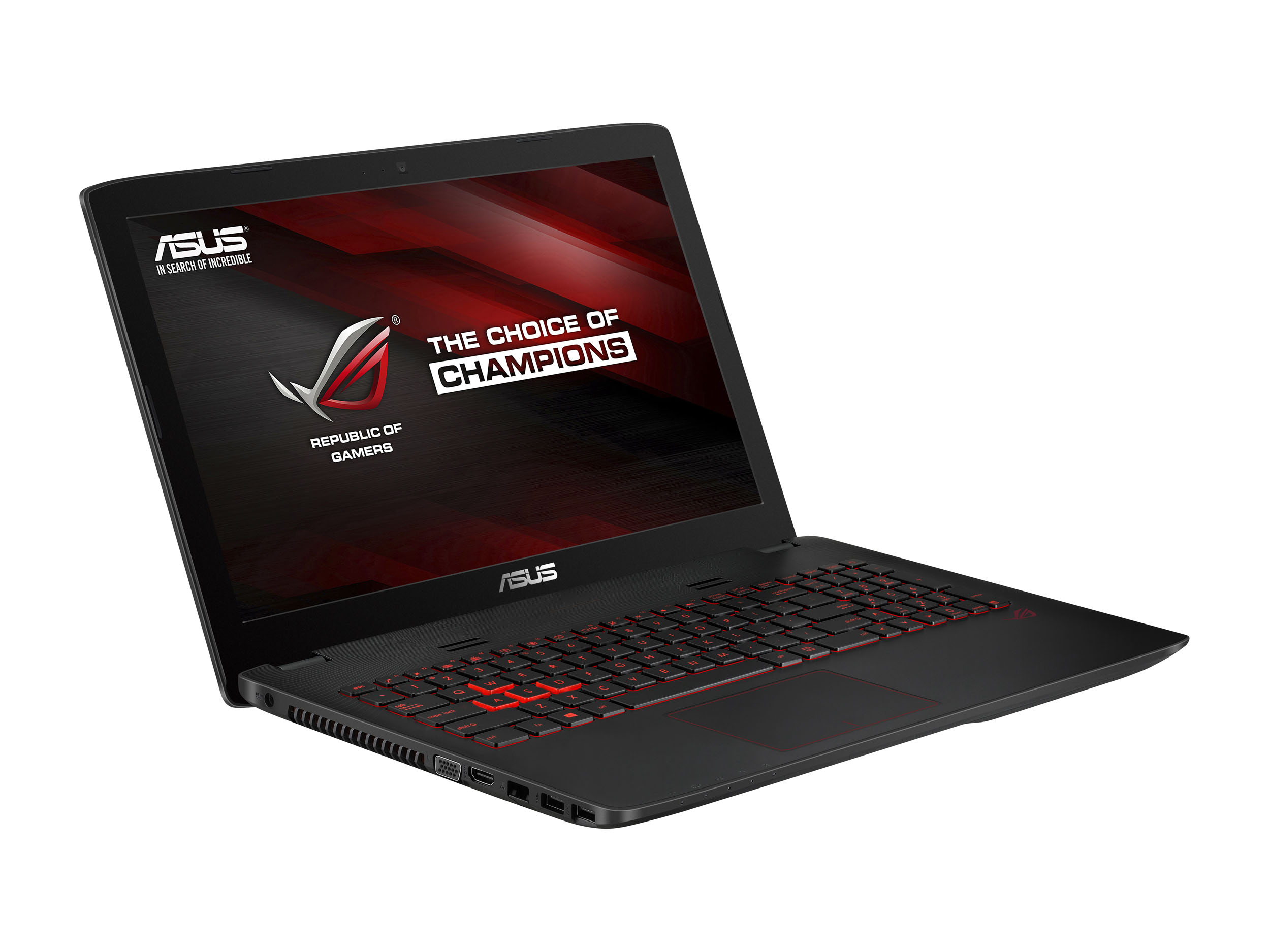 Immagine pubblicata in relazione al seguente contenuto: ASUS lancia il notebook gaming-oriented Republic of Gamers GL552 | Nome immagine: news22333_ASUS-ROG-GL552-Gaming-Notebook_1.jpg