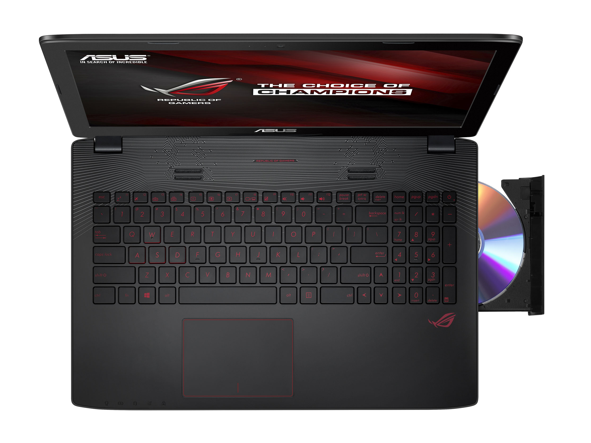 Immagine pubblicata in relazione al seguente contenuto: ASUS lancia il notebook gaming-oriented Republic of Gamers GL552 | Nome immagine: news22333_ASUS-ROG-GL552-Gaming-Notebook_2.jpg