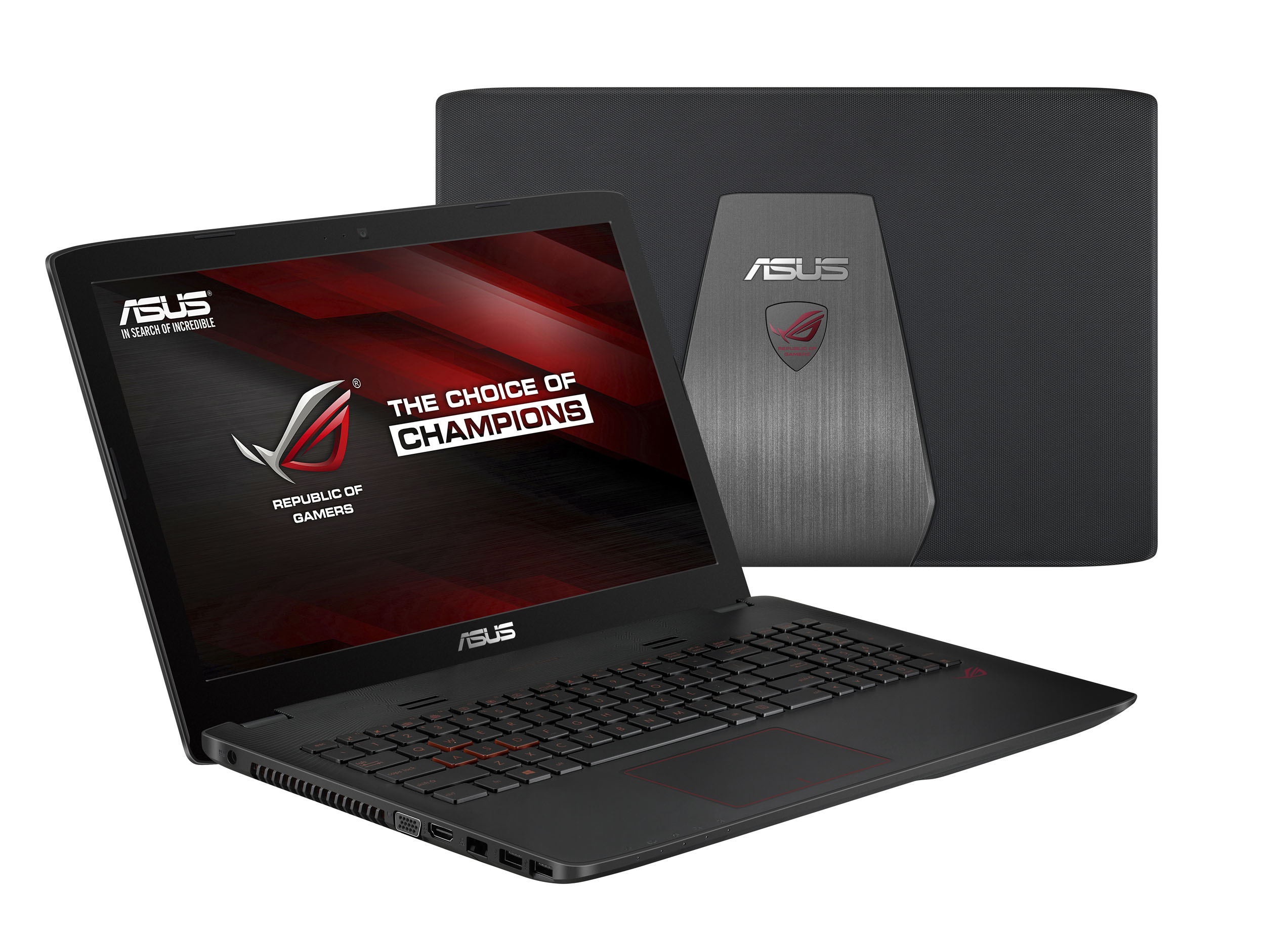 Immagine pubblicata in relazione al seguente contenuto: ASUS lancia il notebook gaming-oriented Republic of Gamers GL552 | Nome immagine: news22333_ASUS-ROG-GL552-Gaming-Notebook_3.jpg