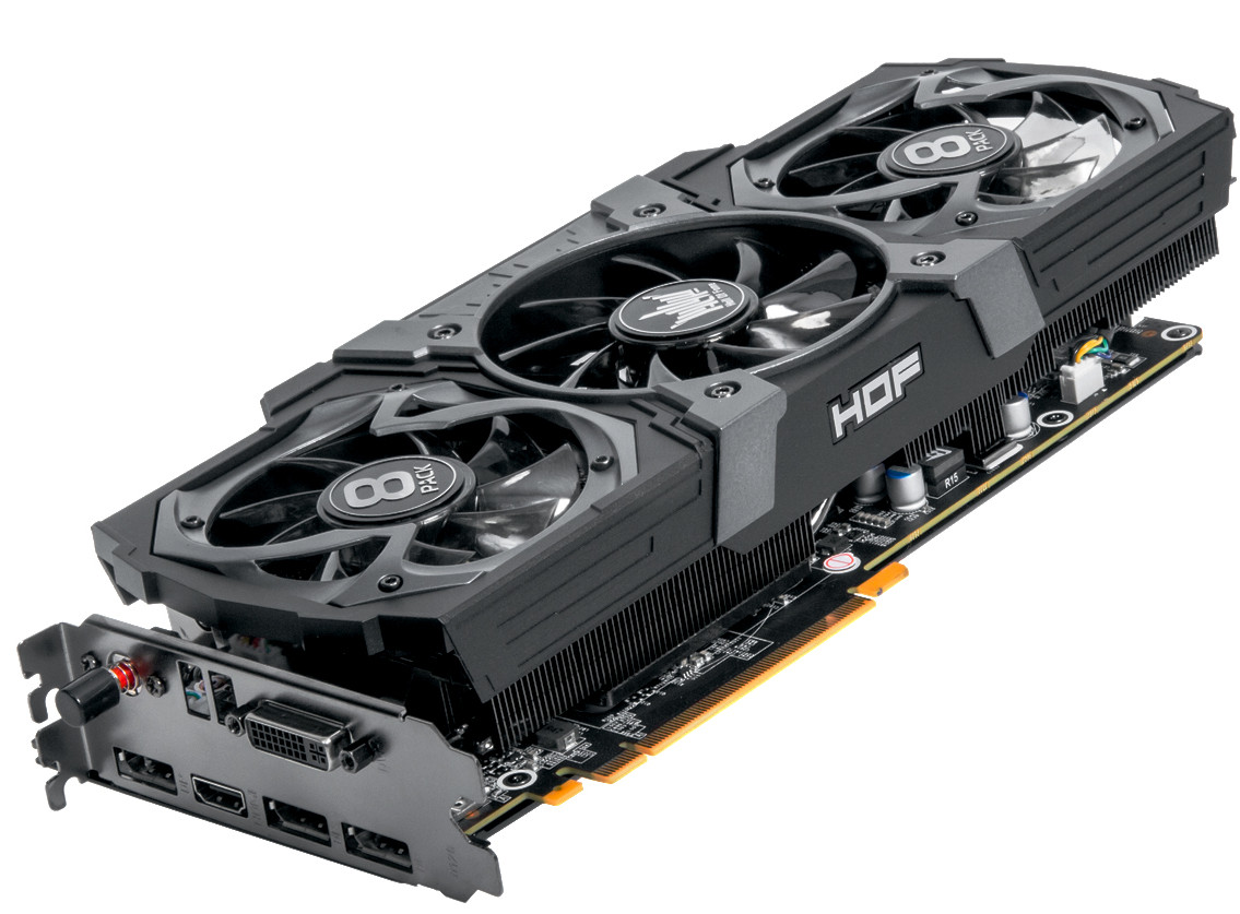 Immagine pubblicata in relazione al seguente contenuto: KFA2 lancia la video card GeForce GTX 980 HOF 8Pack Edition | Nome immagine: news22557_KFA2-GeForce-GTX-980-8Pack-Edition_1.jpg