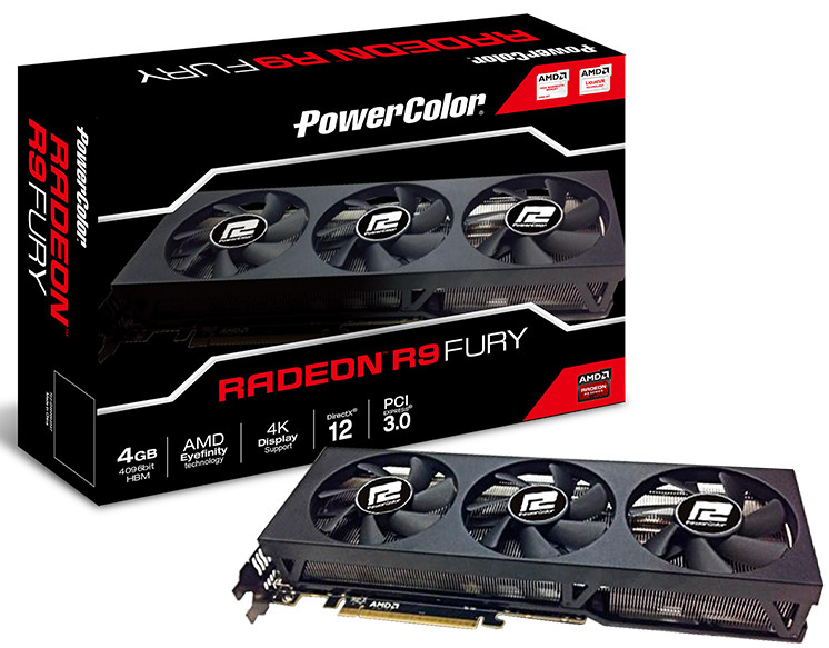 Immagine pubblicata in relazione al seguente contenuto: TUL annuncia la video card PowerColor Radeon R9 Fury 4GB HBM | Nome immagine: news22862_PowerColor-Radeon-R9-Fury_1.jpg