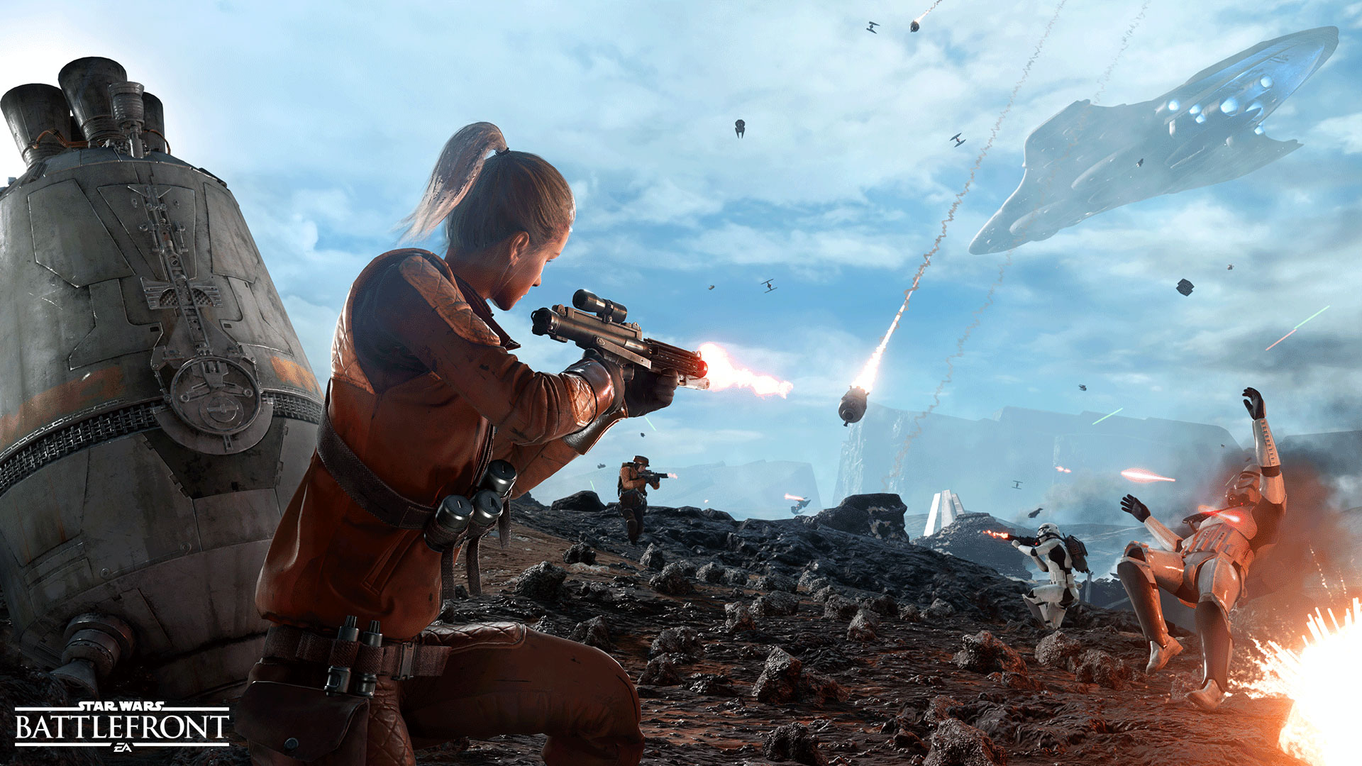 Immagine pubblicata in relazione al seguente contenuto: Electronic Arts estende il periodo di beta testing di Star Wars Battlefront | Nome immagine: news23196_Star-Wars-Battlefront_3.jpg