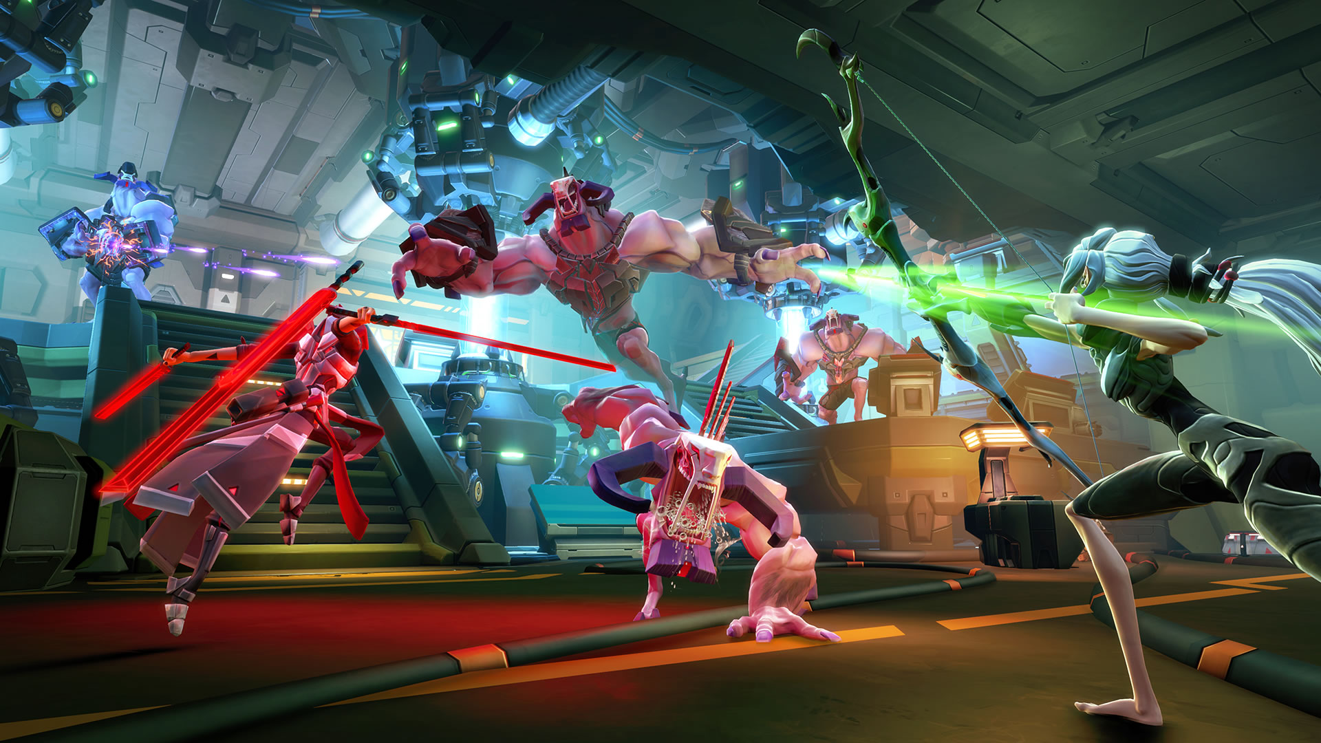 Immagine pubblicata in relazione al seguente contenuto: Gearbox e 2K Games annunciano la closed beta dello shooter Battleborn | Nome immagine: news23229_Battleborn-Screenshot_1.jpg