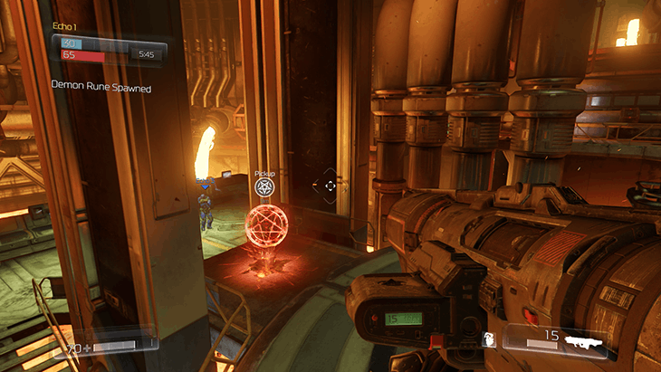 Immagine pubblicata in relazione al seguente contenuto: DOOM girer in Full HD con frame rate di 60fps anche su Xbox One e PS4 | Nome immagine: news23865_DOOM-Screenshot_3.png