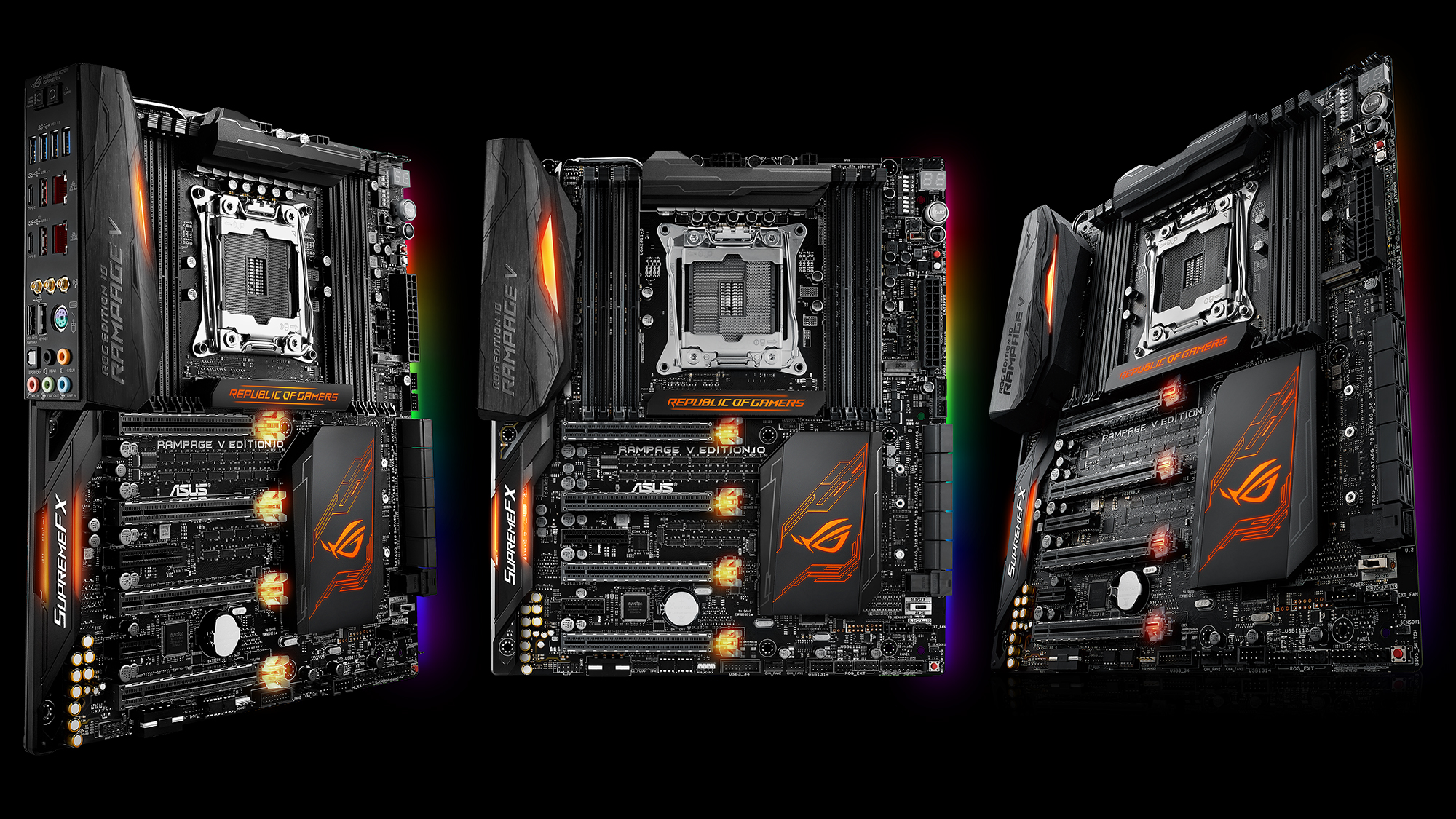 Immagine pubblicata in relazione al seguente contenuto: ASUS ROG Rampage V Edition 10: una flagship per CPU Intel Broadwell-E | Nome immagine: news24363_ASUS-ROG-Rampage-V-Edition-10_2.jpg