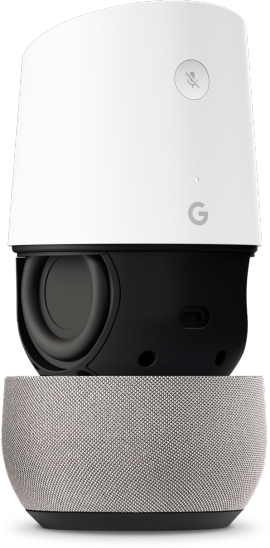 Immagine pubblicata in relazione al seguente contenuto: Dettagli su Home Hub, la risposta di Microsoft a Google Home e Amazon Echo | Nome immagine: news25370_Google-Home_2.png