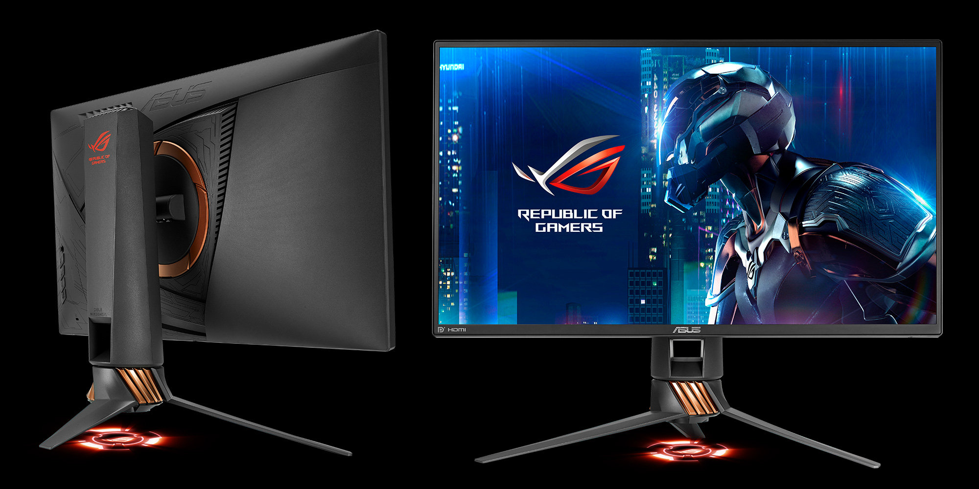 Media asset in full size related to 3dfxzone.it news item entitled as follows: ASUS mostra i gaming monitor ROG Swift PG27UQ, Swift PG258Q e Strix XG27VQ | Image Name: news25593_ASUS-ROG-Swift-PG258Q_1.jpg