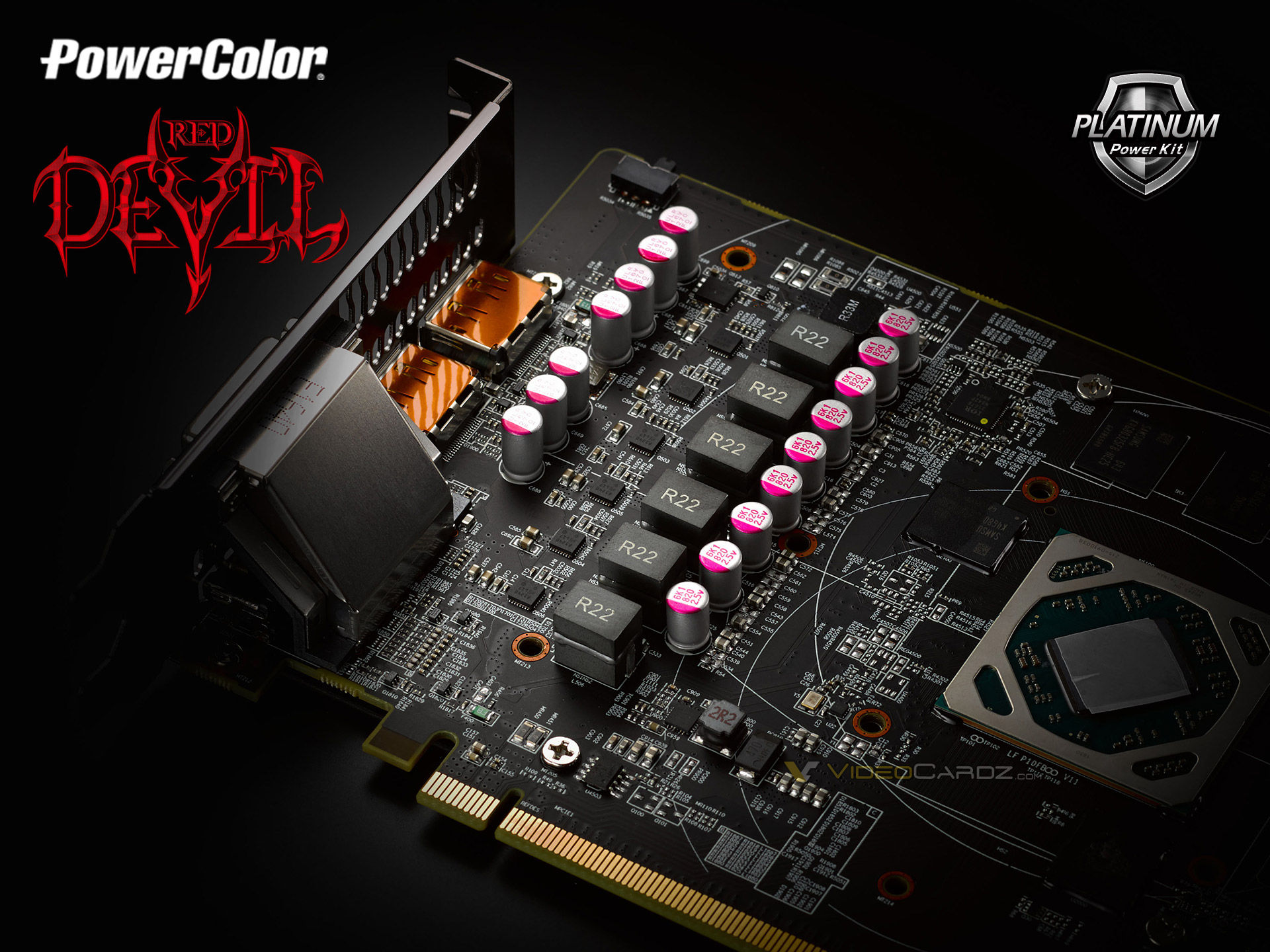 Immagine pubblicata in relazione al seguente contenuto: PowerColor esibisce il VRM a 6 fasi della video card Radeon RX 580 Red Devil | Nome immagine: news26166_PowerColor-RX-580-Red-Devil-Board-VRM_1.jpg