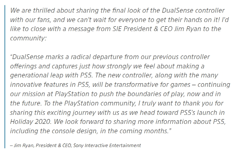 Media asset in full size related to 3dfxzone.it news item entitled as follows: Sony condivide foto e caratteristiche del controller DualSense di PlayStation 5 | Image Name: news30621_PlayStation-5-DualSense_9.jpg