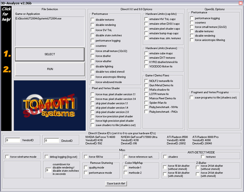 Immagine pubblicata in relazione al seguente contenuto: 3dfxzone.it Tutorial: 3D-Analyze User Guide (english version) | Nome immagine: news3701_3D-Analyze-Screenshot_1.jpg