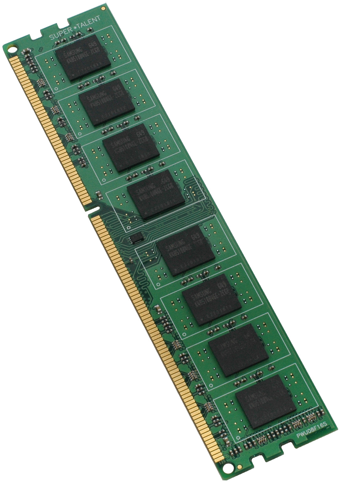 Immagine pubblicata in relazione al seguente contenuto: Super Talent, pronto un modulo di RAM DDR3 a 240 pin | Nome immagine: news4463_1.jpg