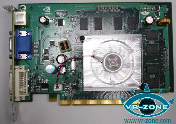 Immagine pubblicata in relazione al seguente contenuto: Foto di una video card basata sulla gpu GeForce 8500GT | Nome immagine: news4632_1.jpg