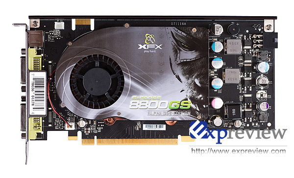 Immagine pubblicata in relazione al seguente contenuto: XFX, ecco le foto della GeForce 8800 GS 680M XXX 384MB | Nome immagine: news6590_1.jpg