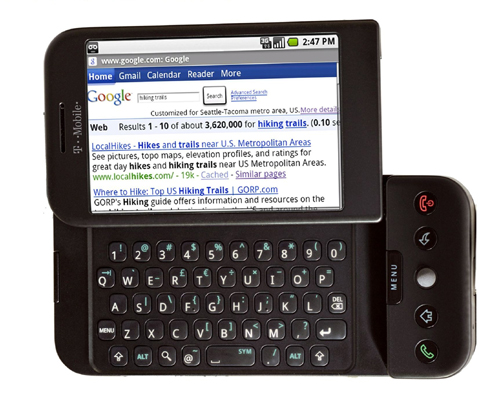 Immagine pubblicata in relazione al seguente contenuto: T-Mobile lancia HTC G1, il 1 smartphone con Google Android | Nome immagine: news8645_1.jpg