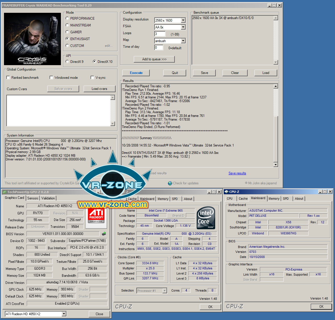 Media asset in full size related to 3dfxzone.it news item entitled as follows: Sapphire ATI Radeon HD 4850 X2 su Core i7: primi benchmark | Image Name: news8895_6.jpg