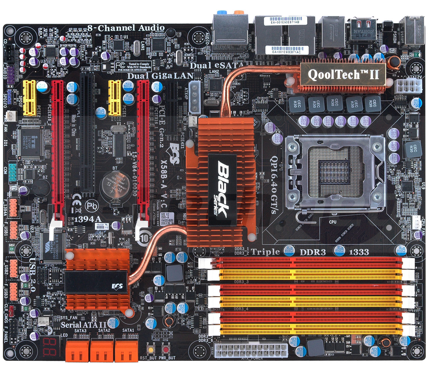 Immagine pubblicata in relazione al seguente contenuto: ECS, si avvicina il lancio della motherboard 58B-A per cpu Core i7 | Nome immagine: news8903_1.jpg