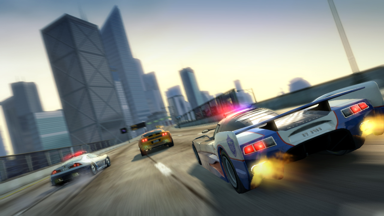 Media asset in full size related to 3dfxzone.it news item entitled as follows: Screenshot ufficiali del game Burnout Paradise Cops and Robbers | Image Name: news9596_3.jpg