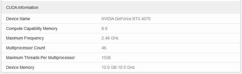 Immagine pubblicata in relazione al seguente contenuto: La GeForce RTX 4070 testata con Geekbench: ecco il divario con la RTX 3070 | Nome immagine: news34326_GeForce-RTX-4070_2.jpg