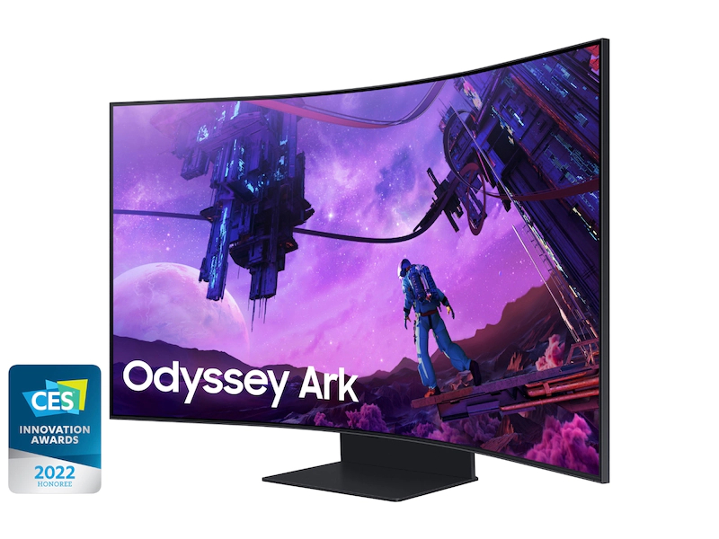 Media asset in full size related to 3dfxzone.it news item entitled as follows: Samsung mostra i gaming monitor UHD Odyssey Neo G9 57-inch e Ark 55-inch | Image Name: news34773_Samsung_Odyssey-Ark-55-inch_1.jpg