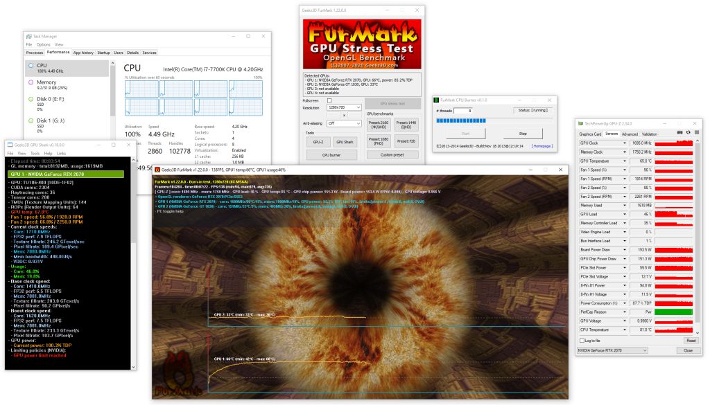 Risorsa grafica - foto, screenshot o immagine in genere - relativa ai contenuti pubblicati da amdzone.it | Nome immagine: news34789_FurMark-OpenGL-Benchmark_1.jpg